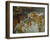 Still Life with a Basket of Fruit, 1888/90-Paul Cézanne-Framed Giclee Print