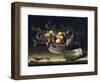 Still Life with a Basket of Fruit and a Bunch of Asparagus, 1630-Louise Moillon-Framed Premium Giclee Print