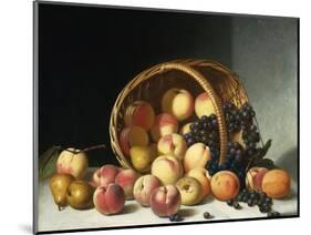 Still Life with a Basket of Fruit-Soren Emil Carlsen-Mounted Giclee Print