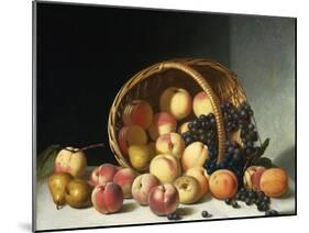Still Life with a Basket of Fruit-Soren Emil Carlsen-Mounted Giclee Print