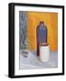 Still Life with a Blue Bottle, 1917-Roger Eliot Fry-Framed Giclee Print