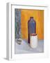 Still Life with a Blue Bottle, 1917-Roger Eliot Fry-Framed Giclee Print