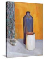 Still Life with a Blue Bottle, 1917-Roger Eliot Fry-Stretched Canvas