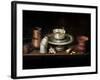 Still Life with a Bowl of Chocolate, or Breakfast with Chocolate, circa 1640-Juan De Zurbaran-Framed Giclee Print