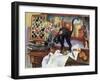 Still Life with a Cat, 1912-Jean Joveneau-Framed Giclee Print