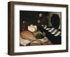 Still Life with a Chess-Lubin Baugin-Framed Giclee Print