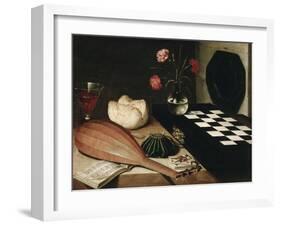 Still Life with a Chess-Lubin Baugin-Framed Giclee Print