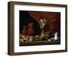 Still Life with a Clock, 1652-Antonio Pereda y Salgado-Framed Giclee Print