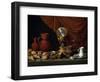 Still Life with a Clock, 1652-Antonio Pereda y Salgado-Framed Giclee Print