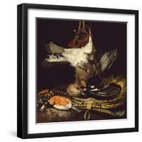 Still Life with a Dead Jay-Willem van Aelst-Framed Giclee Print