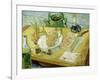 Still Life with a Drawing Board, Pipe, Onions and Sealing Wax-Vincent van Gogh-Framed Giclee Print