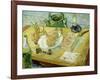 Still Life with a Drawing Board, Pipe, Onions and Sealing Wax-Vincent van Gogh-Framed Giclee Print