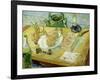 Still Life with a Drawing Board, Pipe, Onions and Sealing Wax-Vincent van Gogh-Framed Giclee Print