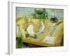 Still Life with a Drawing Board, Pipe, Onions and Sealing Wax-Vincent van Gogh-Framed Giclee Print