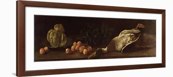 Still Life with a Duck, 1863-Francois Bonvin-Framed Premium Giclee Print