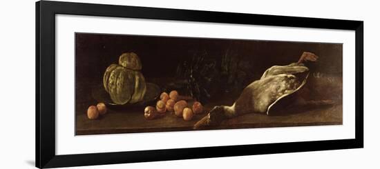 Still Life with a Duck, 1863-Francois Bonvin-Framed Premium Giclee Print