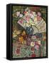 Still Life with a Fan (Oil on Canvas)-Georges Lemmen-Framed Stretched Canvas