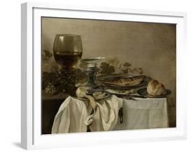 Still Life with a Fish, 1647-Pieter Claesz-Framed Giclee Print