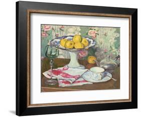 Still Life with a Fruit Dish, 1905-Georges Daniel De Monfreid-Framed Giclee Print