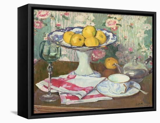 Still Life with a Fruit Dish, 1905-Georges Daniel De Monfreid-Framed Stretched Canvas