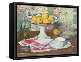 Still Life with a Fruit Dish, 1905-Georges Daniel De Monfreid-Framed Stretched Canvas