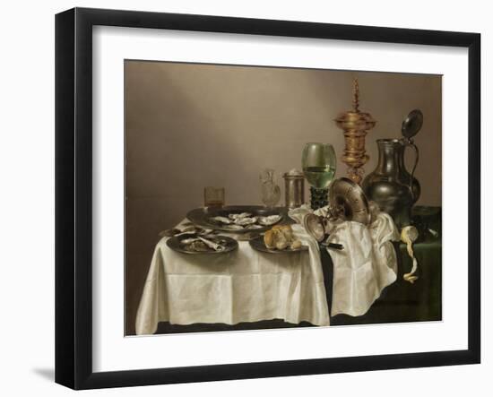 Still Life with a Gilt Cup-Willem Claesz Heda-Framed Art Print