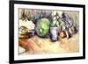 Still Life with a Glass, 1902-06-Paul Cézanne-Framed Giclee Print