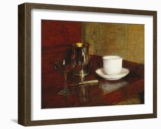 Still Life with a Glass Cup-Henri Fantin-Latour-Framed Giclee Print