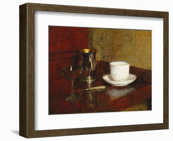 Still Life with a Glass Cup-Henri Fantin-Latour-Framed Giclee Print