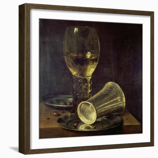 Still Life with a Goblet, 1653-Willem Claesz Heda-Framed Giclee Print