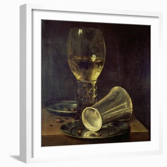 Still Life with a Goblet, 1653-Willem Claesz Heda-Framed Giclee Print