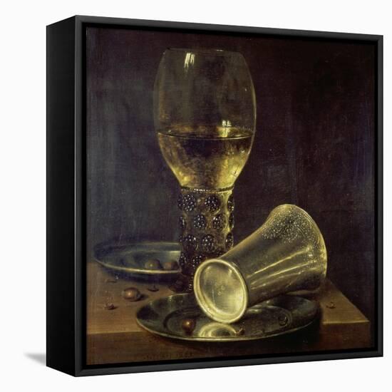 Still Life with a Goblet, 1653-Willem Claesz Heda-Framed Stretched Canvas