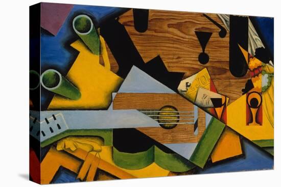 Still Life with a Guitar, 1913-Juan Gris-Stretched Canvas