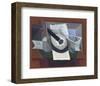 Still Life with a Guitar, 1925-Juan Gris-Framed Art Print