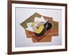 Still Life with a Guitar, c.1920-Juan Gris-Framed Giclee Print