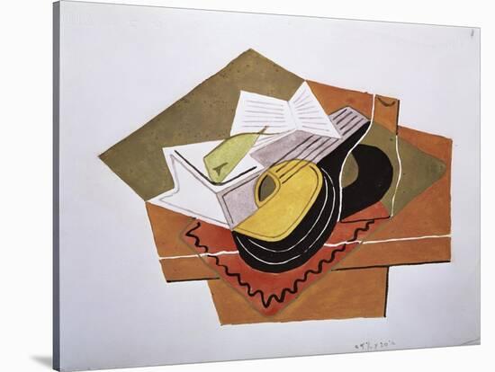 Still Life with a Guitar, c.1920-Juan Gris-Stretched Canvas