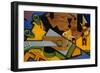 Still Life with a Guitar-null-Framed Giclee Print