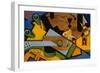 Still Life with a Guitar-null-Framed Giclee Print