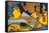 Still Life with a Guitar-Juan Gris-Framed Stretched Canvas