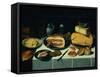 Still Life with a Ham-Floris van Schooten-Framed Stretched Canvas