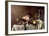 Still Life with a Ham-Pieter Claesz-Framed Giclee Print