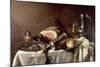 Still Life with a Ham-Pieter Claesz-Mounted Giclee Print