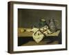 Still Life with a Kettle, around 1869-Paul Cézanne-Framed Giclee Print