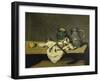 Still Life with a Kettle, around 1869-Paul Cézanne-Framed Giclee Print