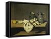 Still Life with a Kettle, around 1869-Paul Cézanne-Framed Stretched Canvas