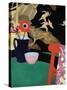 Still Life with a Lacquer Screen-Francis Campbell Boileau Cadell-Stretched Canvas