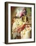 Still Life with a Lobster and Assorted Fruit and Flowers-Modeste Carlier-Framed Giclee Print