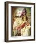 Still Life with a Lobster and Assorted Fruit and Flowers-Modeste Carlier-Framed Premium Giclee Print