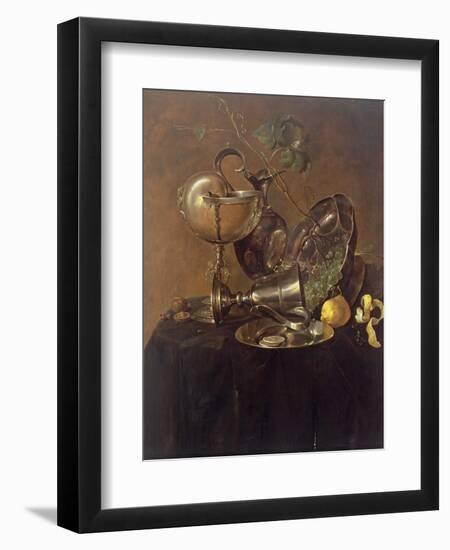 Still Life with a Nautilus Cup, 1632-Jan Davidsz. de Heem-Framed Giclee Print