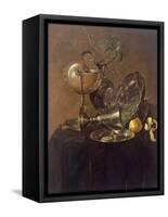 Still Life with a Nautilus Cup, 1632-Jan Davidsz. de Heem-Framed Stretched Canvas